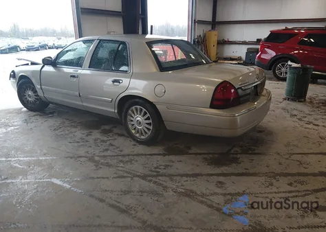 2009 Mercury Grand Marquis Ls (Fleet Only) from USA, damaged, VIN 2MEHM75V39X634078